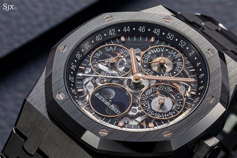 black royal oak|royal oak skeleton black.